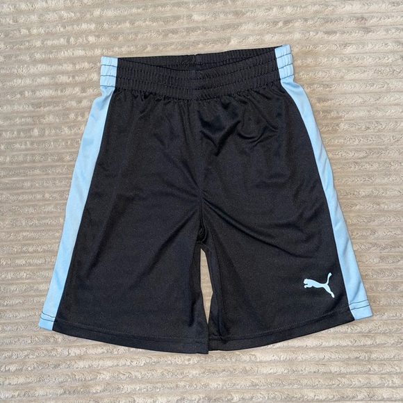 Puma Other - Puma Boys’ Size 6 Athletic Shorts – Black & Light Blue